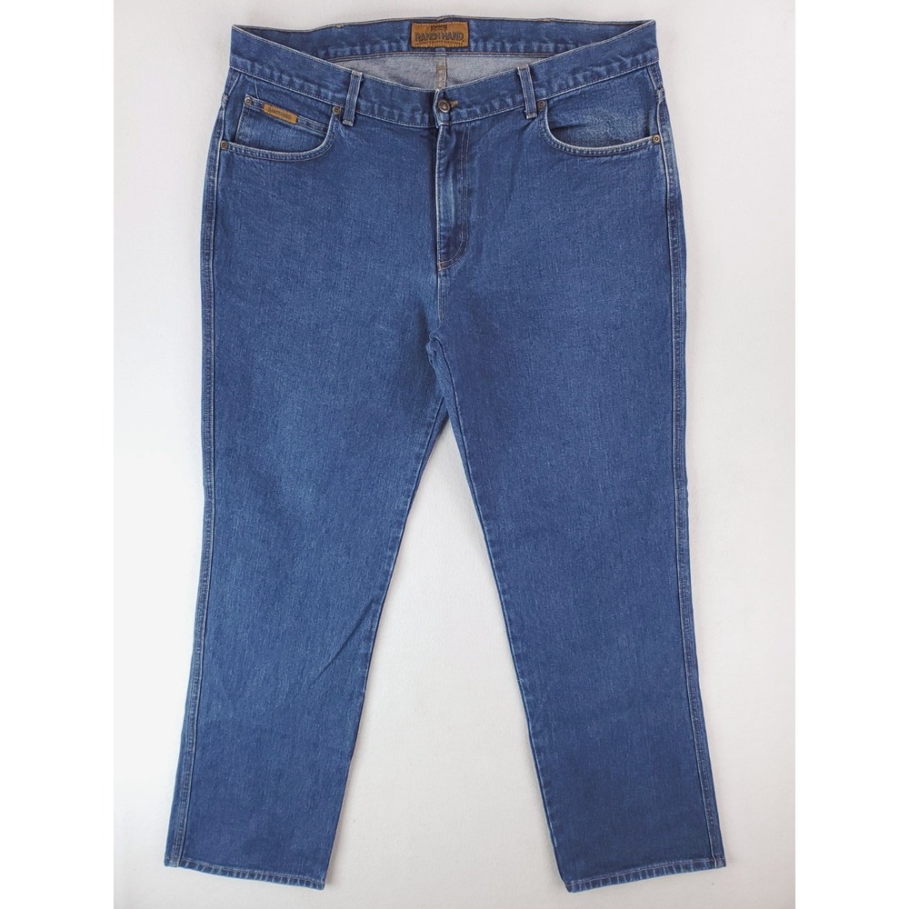 Schaefer Ranch Hand Jeans Mens 40x34 Blue Reserve Dungarees Relaxed Bootcut